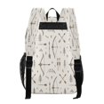 thumbnail image 3 of Ttyddzy Clear Backpack Heavy Duty PVC Transparent Backpack for College Workplace, Beige Bows, 3 of 8