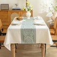 thumbnail image 2 of Linen Tablecloths for Rectangle Tables Table Cloth Advanced Waterproofing Technology for Dinningroom,Farmhouse 140*200cm, 2 of 5