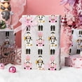 thumbnail image 2 of Christmas Nutcracker Wrapping Paper Roll, 17 Inch x 33 Feet Gift Wrapping Paper Featuring Luxury Pearly-Lustre Nutcracker & Candy Cane Pattern Christmas Gift Wrap for Holiday New Year Kids, 2 of 15
