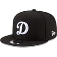 thumbnail image 1 of Gorra New Era MLB 9Fifty Los Angeles Dodgers, negro y blanco, 1 of 7