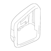Genuine OE Mercedes-Benz Mirror Cover - 212-810-67-00-3590