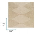 thumbnail image 5 of Livabliss Eagean Global Indoor/Outdoor Area Rug,7'10" Square,Beige, 5 of 7