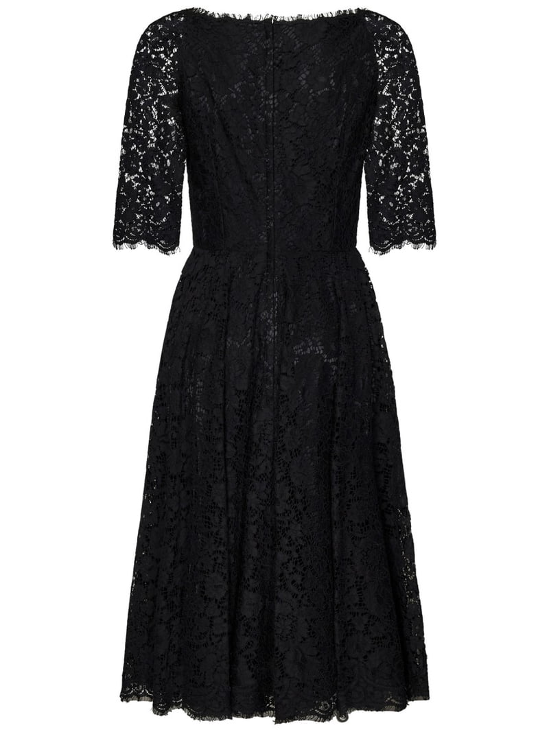 Dolce & Gabbana Floral Lace Midi Dress (Women's) - Walmart.com