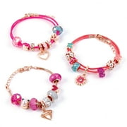 Make It Real: 28 Pieces, DIY Unique Charm & Bead Jewelry Kit, Tweens & Girls, Kids Ages 8+