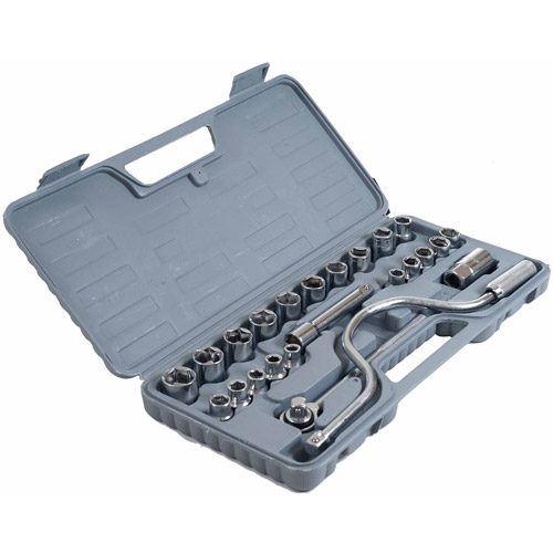 25 Pc. 8mm - 28mm Socket Ratchet Set (ToolUSA: TP-02325)