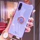 thumbnail image 1 of Funda de teléfono con soporte de anillo chapado de lujo para Samsung Galaxy A50 A70 A30 A20 A02 Galaxi A7 2018 A20s A11 A01, funda de silicona con soporte Tan Jianjun unisex, 1 of 2