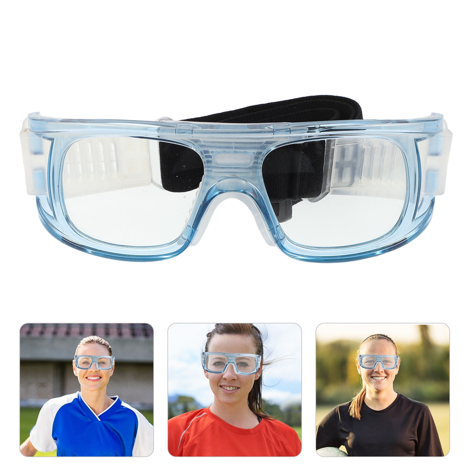 BESTYASH Safety Glasses with Shatterproof PC Lenses for Soccer, Basketball and Outdoor Activities