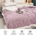 thumbnail image 5 of Tgbvmt Lambswool Nap Blanket, Composite Thickening Cozy Blanket, Warm Soft Portable Blanket for Couch Bed Reading, Indoor Outdoor Use for Home Office Travel, All Season Comfort and Relaxation, 5 of 6