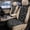 Grey Leopard, variant on FOR U DESIGNS Grey Leopard Print 2pcs Car Seat Covers Automotive Seat Cover Diamond Quilted, Non-Slip, Easy to Install, Airbag Compatible, Washable Car Seat Protector for Truck SUVs