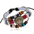 thumbnail image 1 of Bracelet en Cuir - Cuir Blanc, 1 of 5