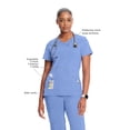 thumbnail image 4 of Camiseta Cherokee 2625A para mujer, bata de enfermera, talla S Ciel, 4 of 7