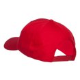 thumbnail image 3 of Horse Emblem Embroidered Low Profile Cap - Red OSFM, 3 of 5