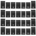 thumbnail image 1 of 700pcs Clothing Size Tags Sewing Size Labels Garment Size Tag Labels Fabric Labels, 1 of 6