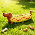 thumbnail image 4 of Dachshund Toys for Dog Interactive Hot Squeaky Soft Rubber for Small Medium Dog Plaything for Puppies, 4 of 6