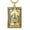 Gold, variant on TEAMER Skeleton Tarot Card Necklace Stainless Steel Amulet Marigold Tarot Card Major Arcana Necklaces for Women Men