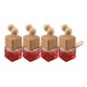 thumbnail image 2 of 2x4 Piezas Botellas Difusoras De Aromaterapia Para Coche Decoración De Olor Para Coche De Oficina Rojo, 2 of 8