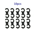 thumbnail image 2 of BCLONG 10PCS S Shaped Hook Clips Rotating Bike Brake Gear Cross Cable Tidy Clip Tool, 2 of 9