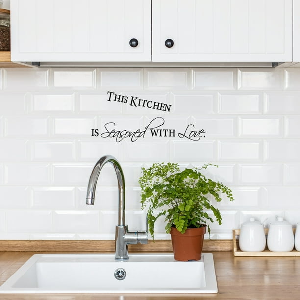 Unique Bargains Kitchen Paper Removable Pvc Wall Sticker Diy Art Decals For Home Office Decoration Com - Home Bargains Wall Tile Stickers Unique Bargains Kitchen Paper Removable Pvc Wall Sticker Diy Art Decals For Home Office Decoration Com - Home Bargains Wall Tile Stickers