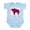 Sky Blue, variant on CafePress - Y Is For Yak Infant Bodysuit - Baby Light Bodysuit, Size Newborn - 24 Months