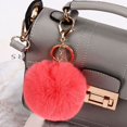 thumbnail image 2 of Coofit Key Chain Creative Fashion Multipurpose Pom Pom Handbag Charm Purse Pendant, 2 of 6