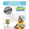 thumbnail image 5 of SpongeBob SquarePants Infant Baby Boys Romper and Hat Newborn to Infant, 5 of 5