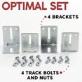 thumbnail image 3 of Kit de soportes para puerta de garaje Granatan J6 de acero galvanizado, 4 piezas, 3 of 7