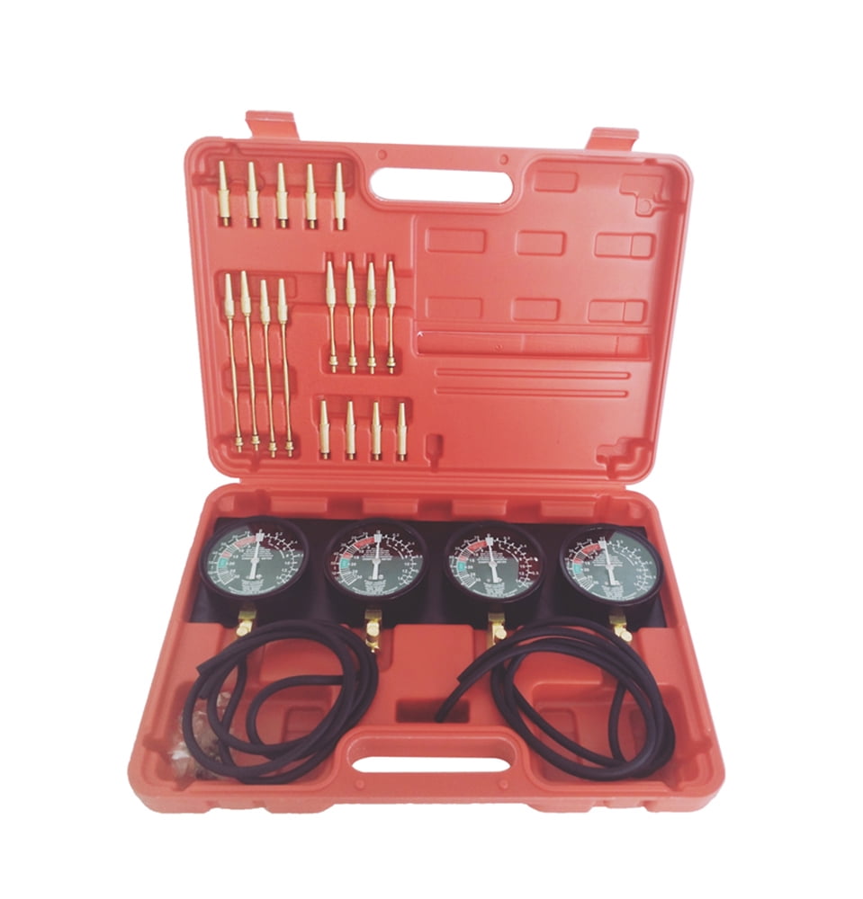 Techtongda Motorcycle Carburetor Vacuum Gauge Kit Carburetor