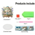 thumbnail image 6 of DIY Diamond Art Painting Creative Design Acrylic Home Decor Desktop Ornaments (Single-sided Diamond Dots)-Easter  Egg-3, 6 of 7