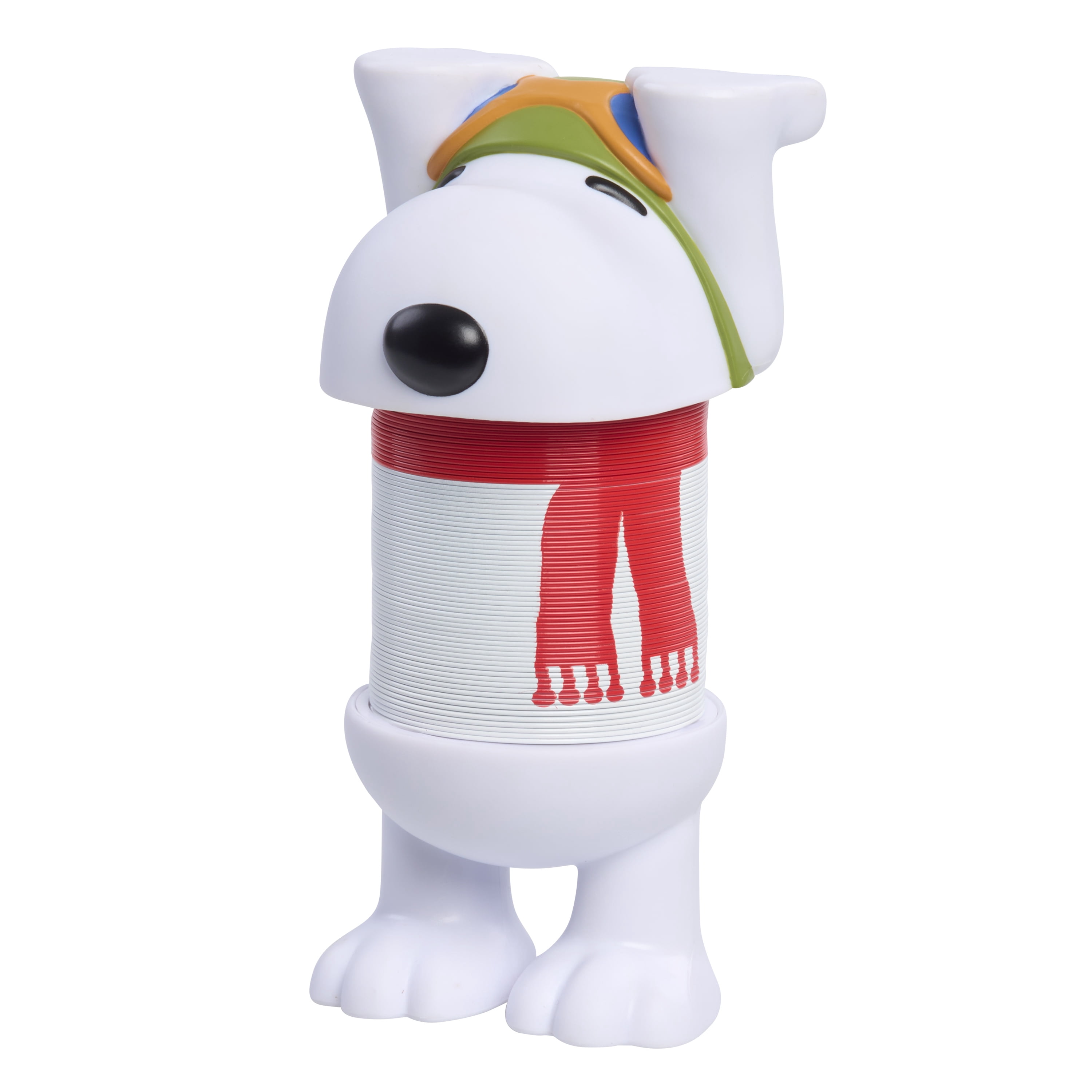Peanuts Slinky Flips Snoopy, Flipping Like a Slinky, Standing 6 Inches Tall, Toys for Kids Ages 5 and up