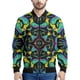 thumbnail image 4 of Chaqueta con cremallera psicodélica abstracta para hombre, sudadera de gran tamaño con estampado 3D, chaquetas bomber de manga larga para primavera y otoño para mujer, 4 of 5