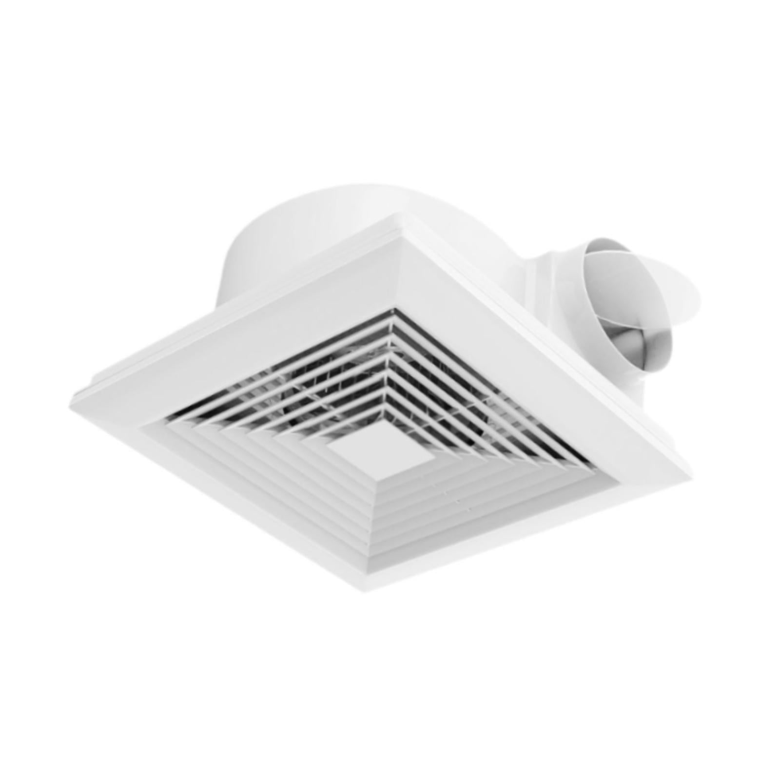 CoudarTitie Bathroom Exhaust Fan Bathroom Fan Efficient Portable Ventilation Fans Quiet Easy 8 inch