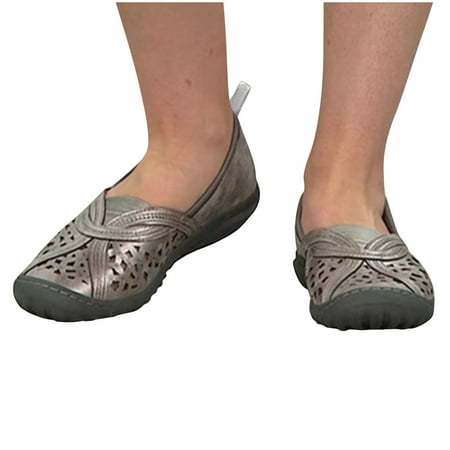 

Women s Vintage Shoes Hollow Wedge Heel Ladies Casual Roman Sandals