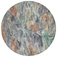 thumbnail image 2 of Addison Rugs Chantille Indoor/Outdoor Transitional Abstract Copper Machine Washable Round Rug, 8' x 8', 2 of 8