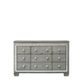 thumbnail image 2 of ACME Antares 9-Drawer Rectangular Wooden Dresser in Light Gray Oak, 2 of 3