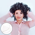 thumbnail image 1 of SHINYPASING 4Pcs Soft Transparent Lace Net Base for Wig Making Strong Breathable Lace Closure Material, 1 of 6