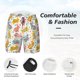 thumbnail image 3 of Balery Boho Bunny Bañador para hombre, shorts de playa de secado rápido con entrepierna y forro de compresión-Large, 3 of 6