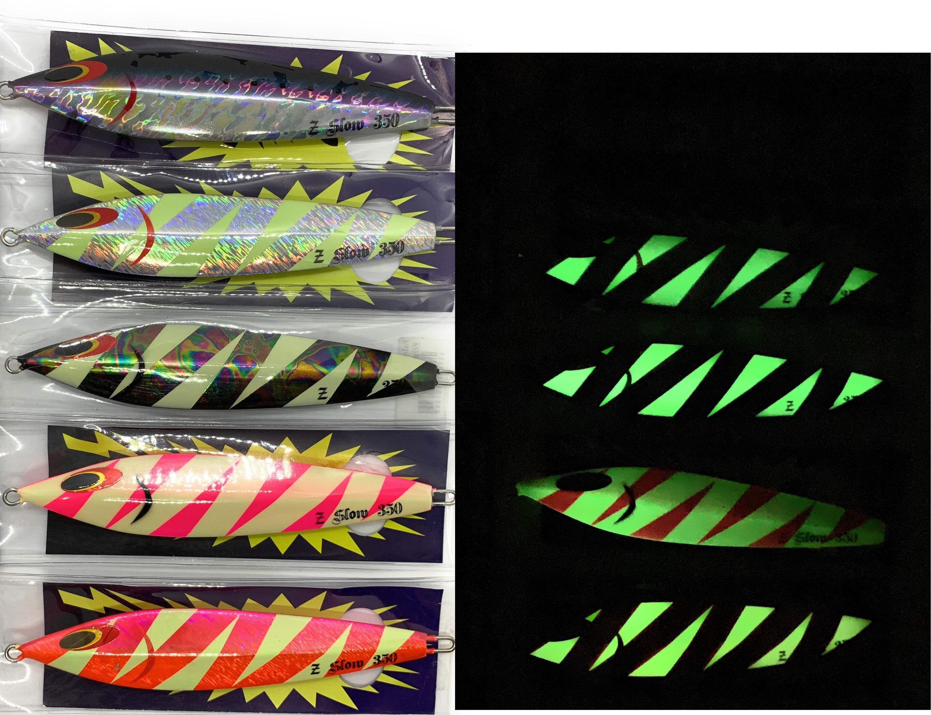 Sea Falcon Z Slow Pitch Glowing Sinking Fishing Jig 180g / 135mm