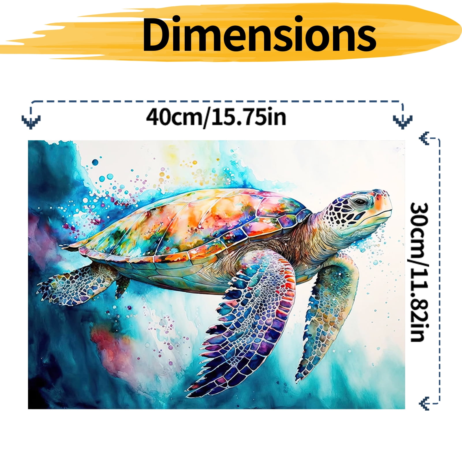 JYLMOOD Paint by Numbers Kit for Adults, DIY Acrylic Canvas Painting Gift, Home Wall Decoration, 16x20in