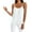 White, variant on LSLJS Women Spaghetti Strap Tank Tops Fashion Women's Summer Round-Neck Sleeveless Solid Casual CamisTop Blouse