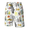 thumbnail image 4 of Vsdgher New York Men's Beach Shorts, Surfing shorts, Swim trunks, Quick Dry Swim Trunks for Surfing Beach Fun -XX-Large, 4 of 6