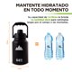 thumbnail image 4 of HIKEO Termo Jumbo XL Acero Inoxidable 1.89 Litros Extra Grande, Botella de Agua Herm&eacute;tica con Doble Pared de Aislamiento T&eacute;rmico, 14 Horas Agua Fr&iacute;a y 12 Horas Agua Ca, 4 of 8