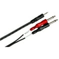 thumbnail image 5 of Hosa Technology 10' Stereo 3.5mm Mini Male to Two Mono -1/4" Phone Plugs, Breakout Y-Cable, 5 of 6