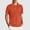 Orange, variant on Adult Polo T Shirts for Men Short Sleeve Button Tee Shirt Loose Fit Gold Men's Dress Shirts