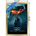 thumbnail image 3 of DC Comics Movie - The Dark Knight - Batman Logo on Fire One Sheet Wall Poster, 14.725" x 22.375", Framed, 3 of 3