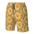 thumbnail image 5 of Naloa Cartoon Squirrel Men's Beach Shorts, Surfing shorts, Swim trunks, Quick Dry Swim Trunks for Surfing Beach Fun - Medium, 5 of 9