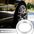 thumbnail image 2 of 4pcs OD 83.1mm to ID 69.6mm Aluminium Alloy Car Auto Hub Centric Rings Wheel Bore Center Spacer, 2 of 7