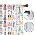 thumbnail image 4 of Blackout Kids Curtains,Fantasy Princess Pattern Childrens Insulated Curtains Set Of 2,Bedroom Essentials,Toddler Room Decor 42"x63", 4 of 5