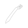 Genuine OE Mini Windshield Pillar Trim - 51-43-6-971-858