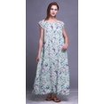 thumbnail image 3 of Bimba Nightgowns For Women Rayon Printed Short Sleeve LadiesÂ&nbsp;NightwearÂ&nbsp;Lingerie, 3 of 4
