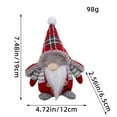 thumbnail image 2 of Festive Soft Stuffed Doll Holiday for Home Kids, 2 of 4